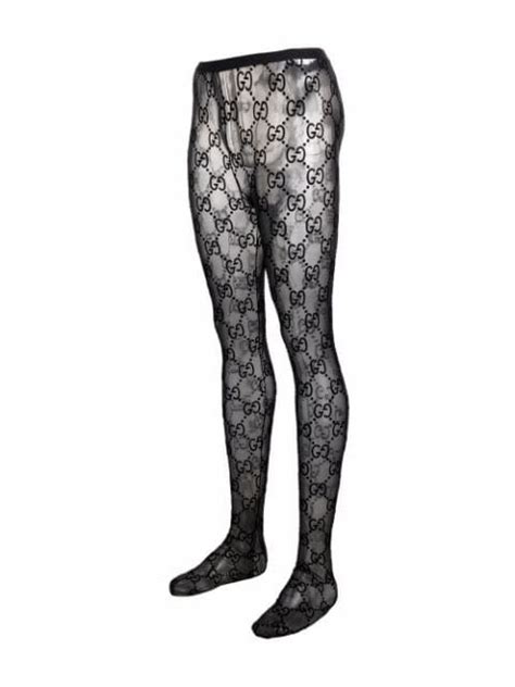 gucci monogram tights.